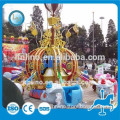 Outdoor amusement park equipment family rides flying elephant! China amusement park products for kids